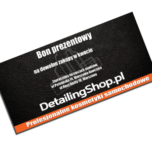 Voucher Prezentowy DetailingShop.pl 400 zł